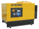 AYERBE – Groupe électrogène 6000 MN AVR INS E Diesel Monophasé moteur YANMAR L100 insonorisé démarrage électrique