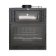 Barbecue à Bois avec Four d'Intérieur Modèle M100 111 x 60 x 108 cm en Acier avec Brique Réfractaire - FOGO SUR