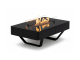 PLANIKA mesa de fuego exterior de gas Rio Table 10 kW negra